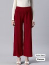 Tew Heavy Lycra Pleated Elastic Waist Plazo Wholesale Market In Surat